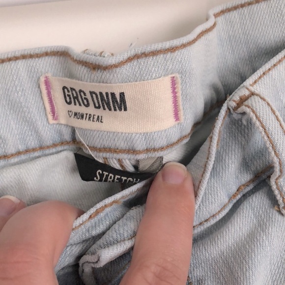 Garage High-Waisted Short Shorts size 9 - Picture 2 of 8